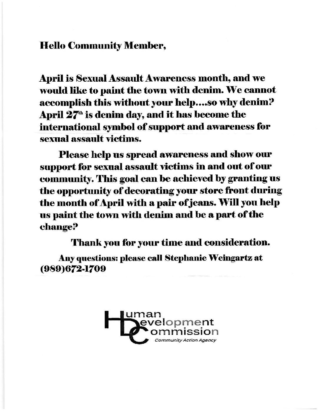 2022 Sexual Harassment Awareness Month